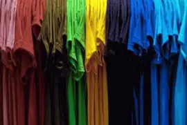 Camisetas coloridas