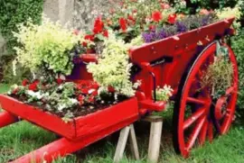flower cart