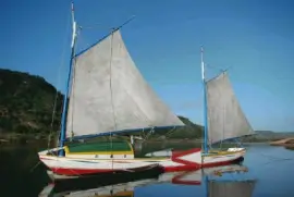 Rio SÃ£o Francisco - Canoa de Tolda - Bahia jigsaw puzzle