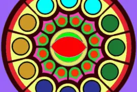 Mandala jigsaw puzzle