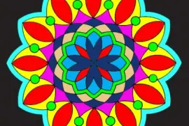 Mandala jigsaw puzzle