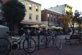 Building on Church Street Burlington Vermont