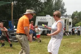 Dancin a jig to those...