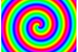 Arco Ã­ris - espiral jigsaw puzzle