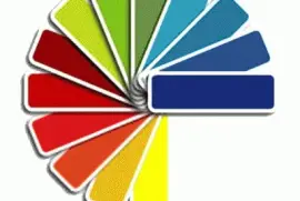 Paleta de cores jigsaw puzzle