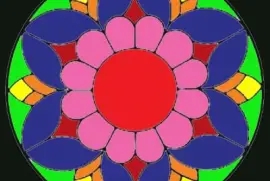 Mandala jigsaw puzzle