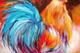 פאזל של Big Rooster by Marcia Baldwin