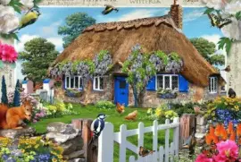 English Cottage jigsaw puzzle