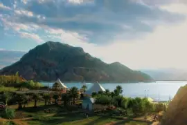 Lago Ullum. San Juan. Argentina