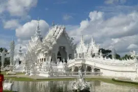 Templo Blanco. Tailandia
