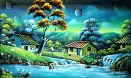 Pintura jigsaw puzzle