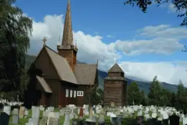 Wooden church Norway