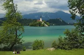 Lago Bled. Eslovenia