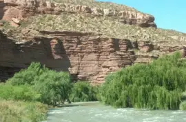 RÃ­o Atuel. Mendoza. Argentina