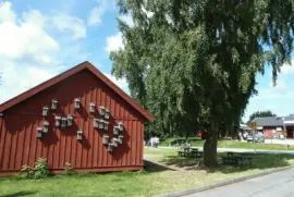 Barn with nest boxes Sweden jigsaw puzzle