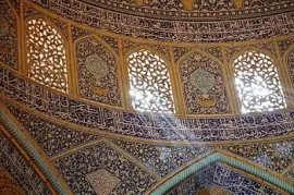 פאזל של De la Mezquita Sheikh Lotf Allah. IrÃ¡n