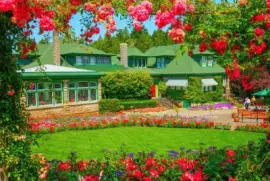 פאזל של Butchart Garden. CanadÃ¡