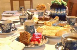 פאזל של TÃ© galÃ©s en Gaiman. Chubut. Argentina