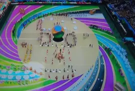 Acto inaugural mundial fÃºtbol 2014