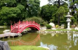 JardÃ­n JaponÃ©s en la Ciudad de Buenos Aires. Argentina jigsaw puzzle