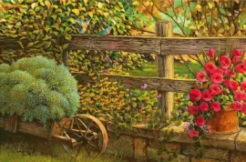Fence jigsaw puzzle