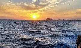 Atardecer en el mar jigsaw puzzle