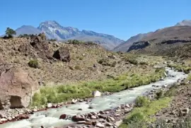 Hacia Termas El Sosneado. Mendoza. Argentina jigsaw puzzle