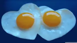 eggs heart