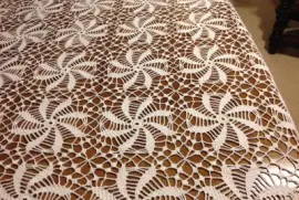 Tablecloth closeup