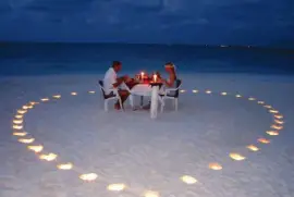 Luna de miel en Los Roques