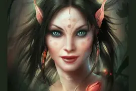 Fadas, duendes e ninfas.