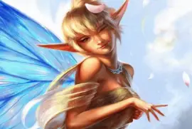 Fadas, duendes e ninfas.