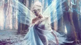 Fadas, duendes e ninfas.