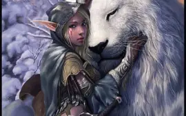 Fadas, duendes e ninfas.