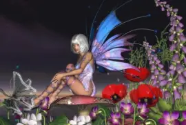 Fadas, duendes e ninfas.