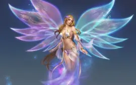 Fadas, duendes e ninfas.