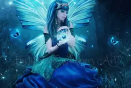 Fadas, duendes e ninfas.