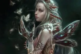 Fadas, duendes e ninfas.