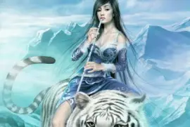 Fadas, duendes e ninfas.