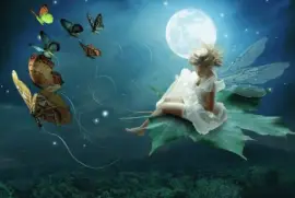 Fadas, duendes e ninfas.