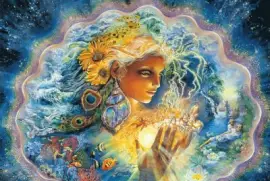 Fadas, duendes e ninfas.