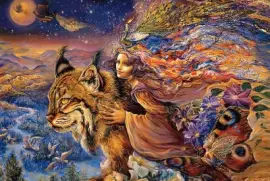 Fadas, duendes e ninfas.