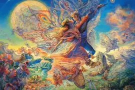 Fadas, duendes e ninfas.