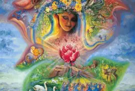 Fadas, duendes e ninfas.