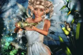 Fadas, bruxas e ninfas.