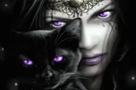 Fadas, bruxas e ninfas.