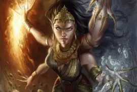 Fadas, bruxas e ninfas.