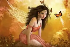 Fadas, bruxas e ninfas.