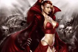 Fadas, bruxas e ninfas.