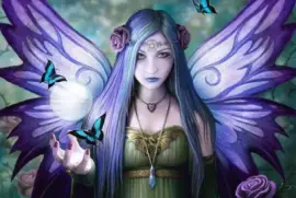 Fadas, bruxas e ninfas.